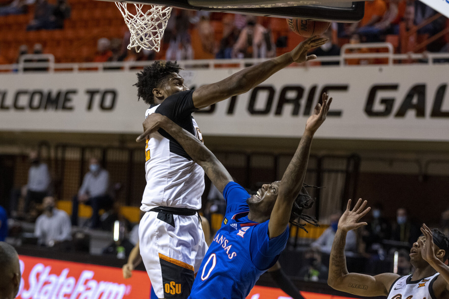 Kansas Oklahoma St Basketball
